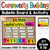 Back to School Community Building Bulletin Board: In This 