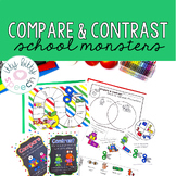 Back to School Compare and Contrast Monsters for Speech Th