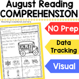 August Comprehension Special Education