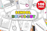 Back to School Connect the Dots | Dot to Dot Activities 1 