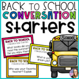 Back to School Conversation Starters
