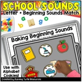 Back to School Cookie Tray Activities Kindergarten Initial