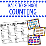 Back to School Count The Room to 20 with Worksheets
