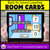 Back to School Counting Boom Cards™ Digital Kindergarten M