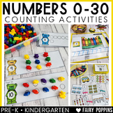 Back to School Counting Math Centers | 1:1 Correspondence,