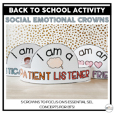 Back to School Craft | Social Emotional Crowns Activity