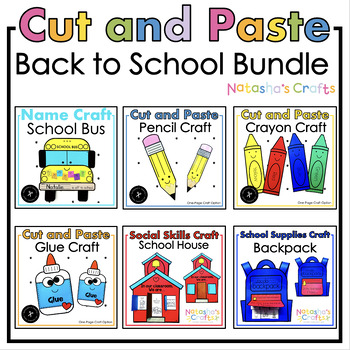 Preview of Back to School Crafts Bundle
