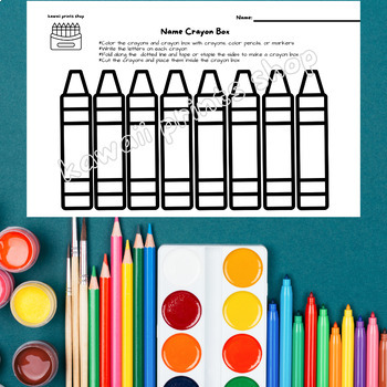 Back to School Crafts for Preschool and Kinder Students, Easy No Prep ...