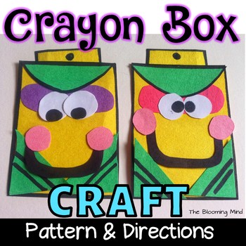 Back to School Crayon Box