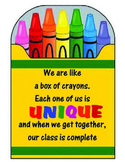 Back to School Crayons Bulletin Board
