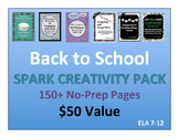 Back to School Creativity Pack: A Bundle of Gold!