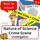 Back to School Crime Scene Investigation - nature of science SEP
