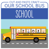 Back to School - Cut And Paste School Bus Craft - Small Gr