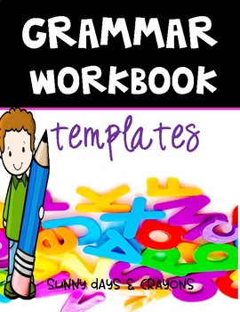 Preview of GRAMMAR  WORKBOOK / ACTIVITIES COMMON CORE