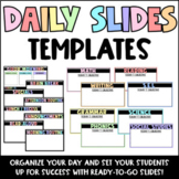 Back to School Daily Slides Slideshow Template