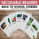 Back to School Decodable Readers and Games Includes Digital