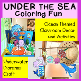 Back to School Decorations / Under the Sea Coloring Fun
