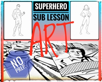Preview of Back to School. Design a Superhero!