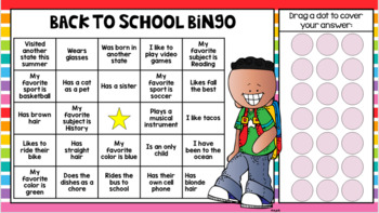 class bingo instructions