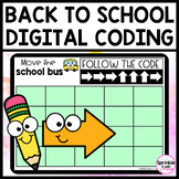 Back to School Digital Coding | Classroom Objects Coding
