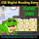 Back to School Digital Escape Room Reading Comprehension M