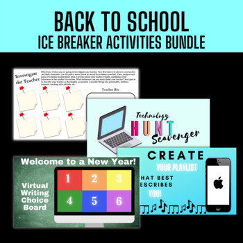 Back to School Writing Bundle for High School - 40 Piece — School