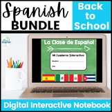 Back to School Digital Interactive Notebook BUNDLE Google Slides