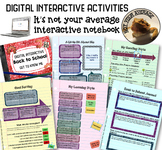 Back to School Digital Interactive Get to Know Your Studen