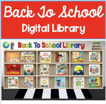 Preview of Back to School Digital Library: Google Slides