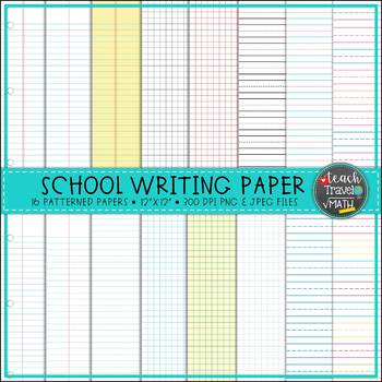 Free printable lined paper to print for kids and adults - Texty Cafe
