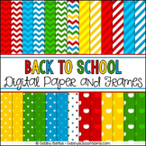 Back to School Digital Papers
