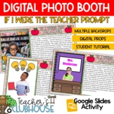 Back to School Digital Photo Booth Writing Prompt