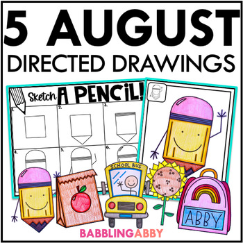 Back to School Fall Directed Drawings