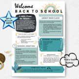 Back to School Distance Learning, Welcome Back to School L