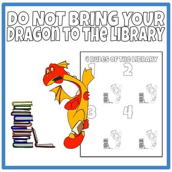 Preview of Back to School Do NOT Take Your Dragon to the Library