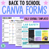 Back to School Science - Canva Templates