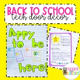 Getting to Know You Activity: Technology themed "Appy to be back"