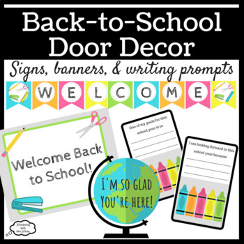 Preview of Back to School Door Decor