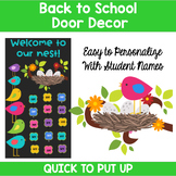 Back to School Door Display: Welcome to Our Nest