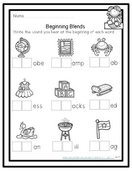 back to school ela and math worksheets first grade by sarah eisenhuth