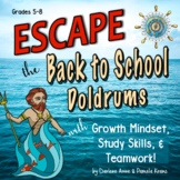 Back to School ESCAPE ROOM: Growth Mindset & Team Building