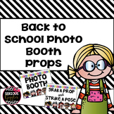 Back to School Photobooth Banner and Props Editable