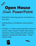 Open House PowerPoint - Editable