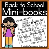 Back to School Emergent Readers | Mini Books