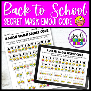 Secret Emoji Code Worksheets Teaching Resources Tpt