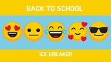 Back to School Emoji Ice Breaker for all ages