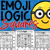 Emoji Back to School Math Logic Puzzles | Back to School N