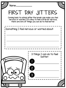 Classroom Activity – First Day Feelings