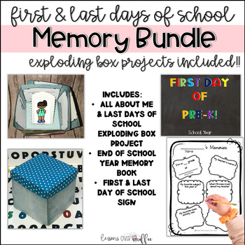 Preview of Back to School & End of School Year Memory Bundle