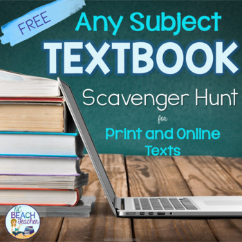 Preview of How to Read a Textbook - Anchor Chart - Back to School Activity